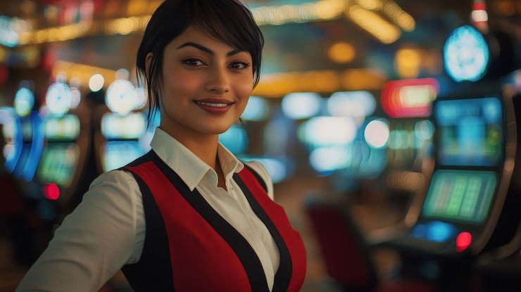 Studio meja blackjack Evolution Gaming dengan dealer profesional di majapahit4d